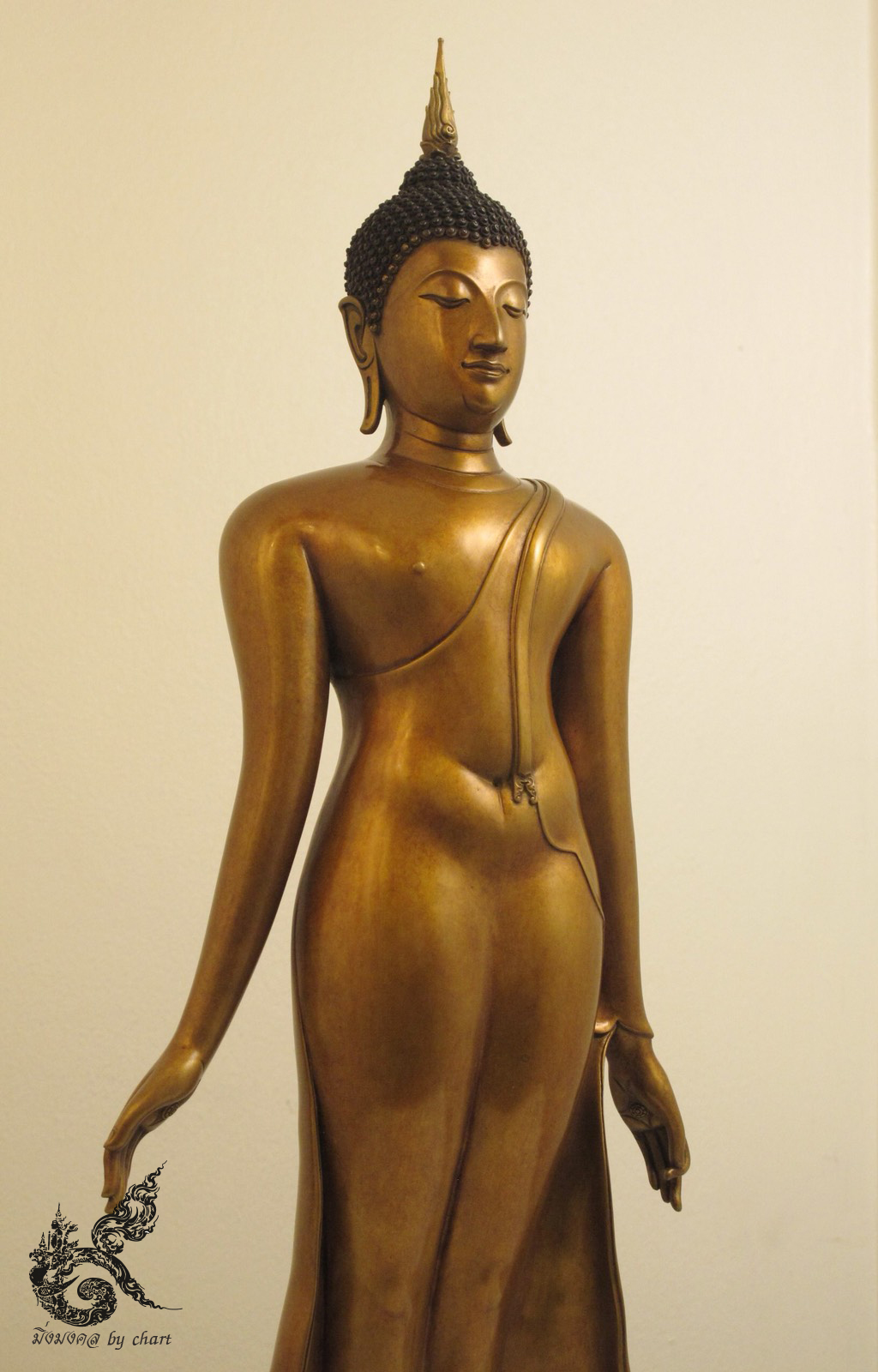 พระพุทธรูปโพธิทัศนา ปางเปิดโลก หน้าตัก 9 นิ้ว