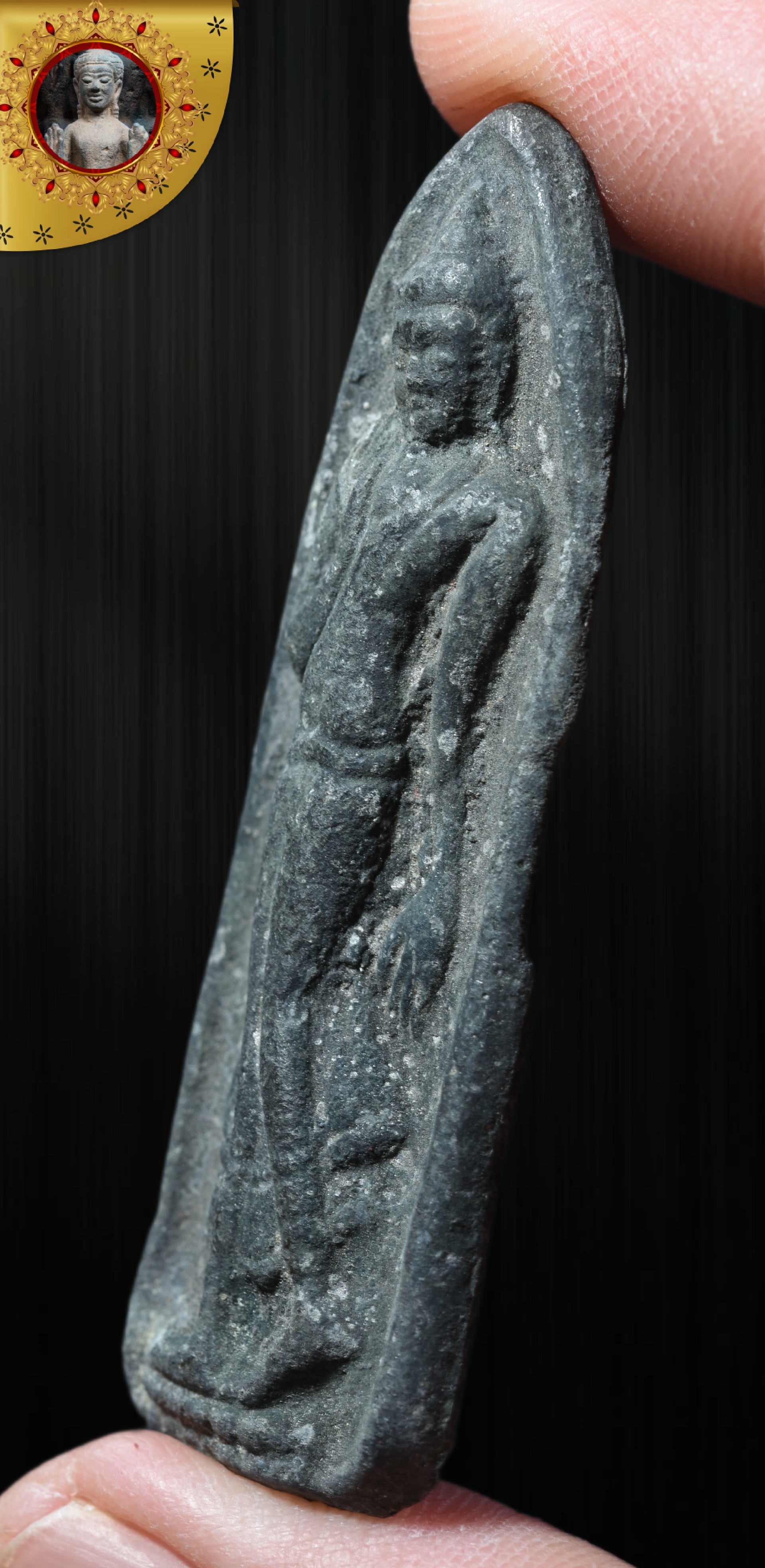 พระปางลีลา กรุวัดวังหิน ชินเงิน