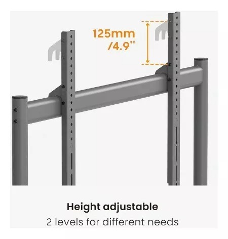 MT-F7400 ขาตั้งทีวีมีล้อเลื่อน วัสดุเหล็กหนา แข็งแรง รองรับทีวีขนาด 50 - 86 นิ้ว0964746498