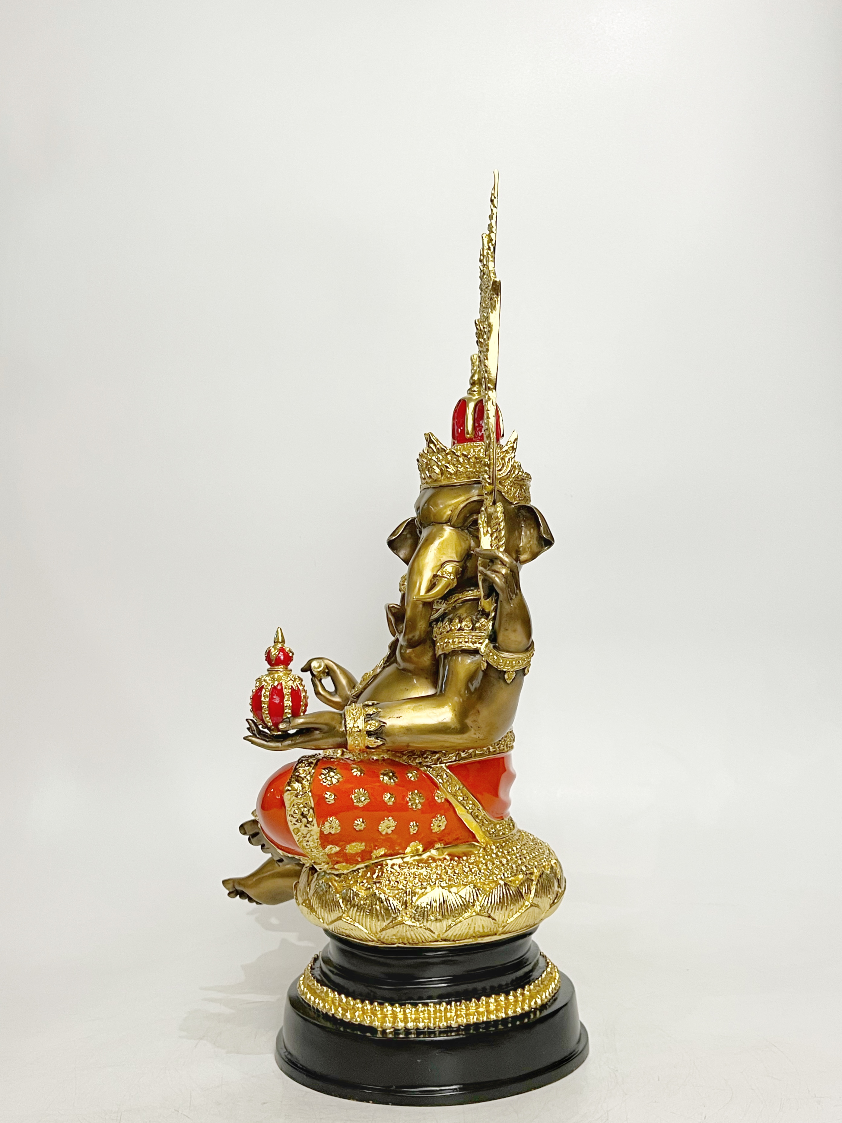 พระพิฆเนศ ปางทวิมุข หน้าตัก 9 นิ้ว