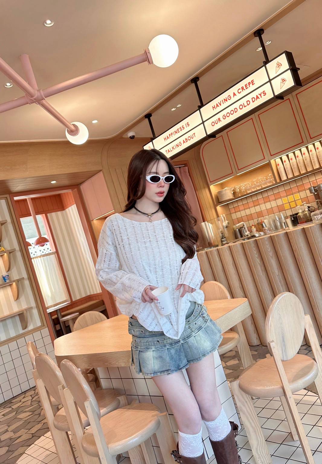 Sheeny 🌸SUMMER LUCA OVERSIZE แขนยาว ลุคนี้คือลุคที่ใช่ ทรงดีทำถึงมาก