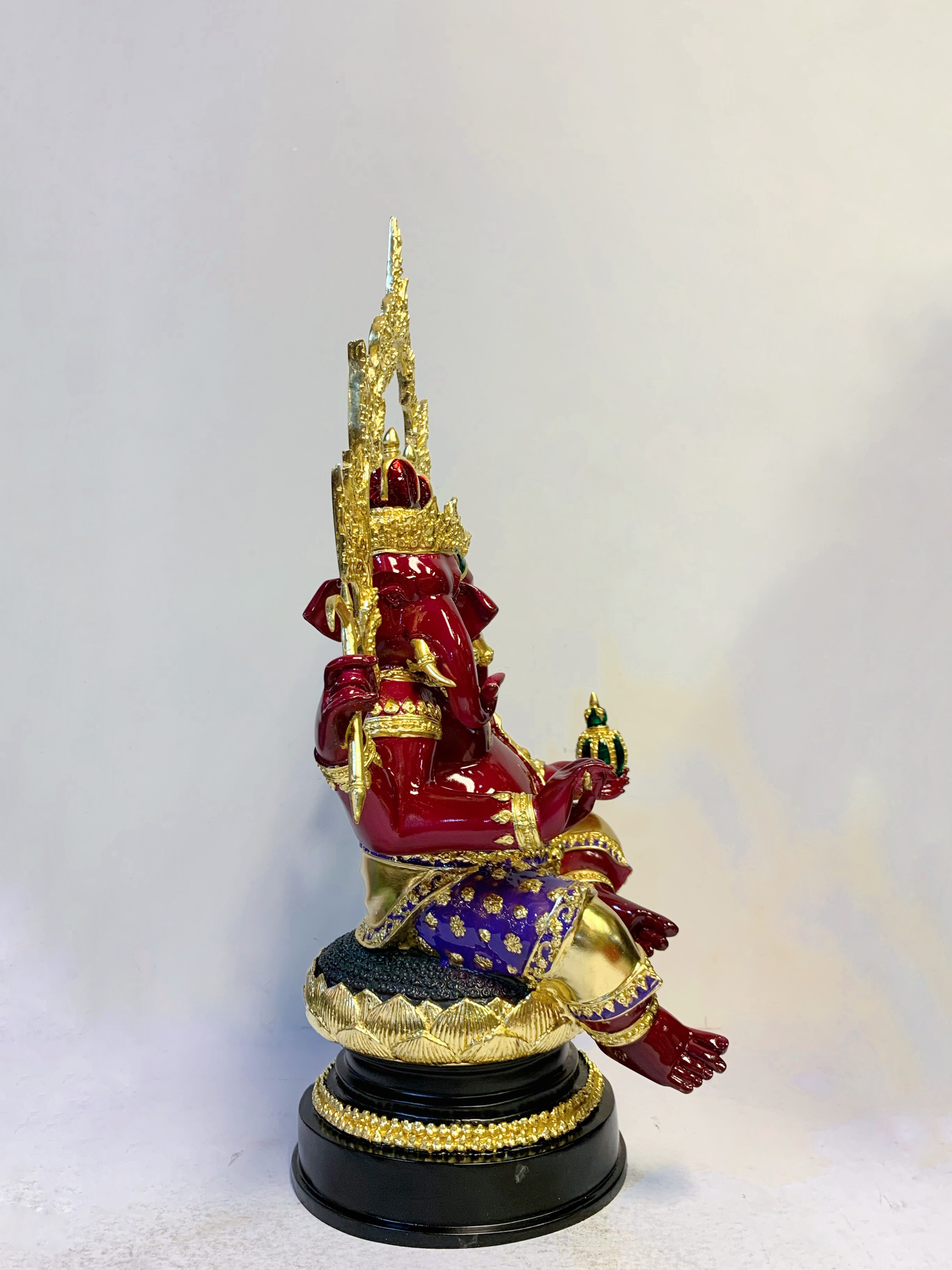 พระพิฆเนศ ปางทวิมุข หน้าตัก 9 นิ้ว