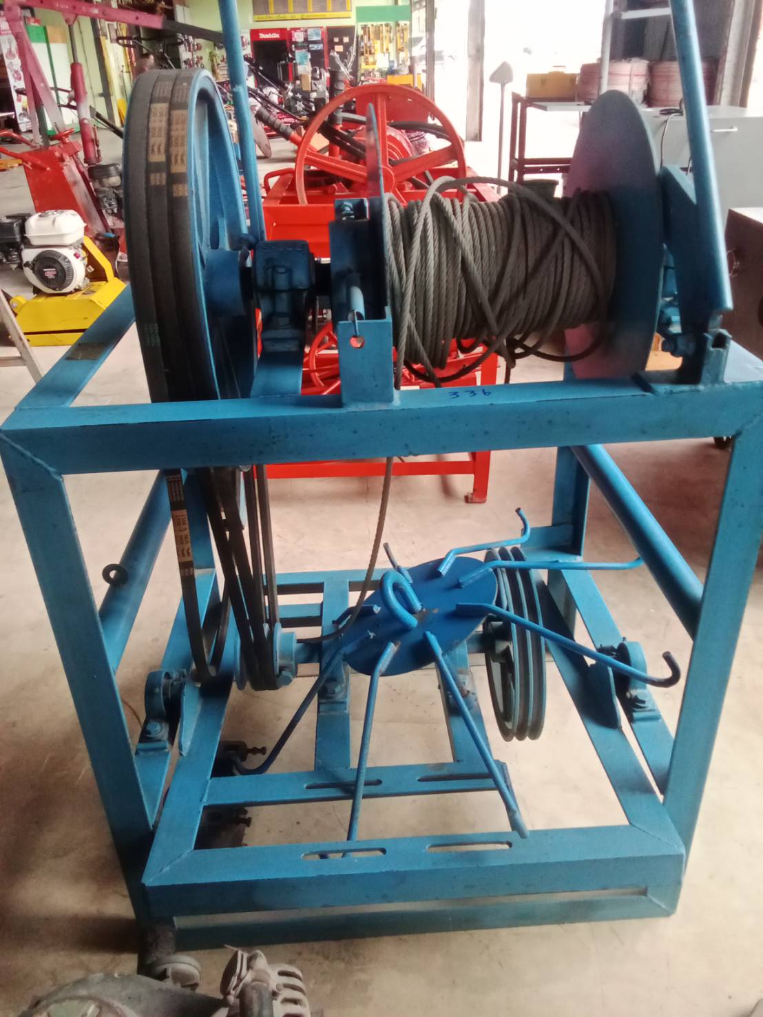 ลิฟท์สลิงตัวใหญ่ สลิง 50 เมตร