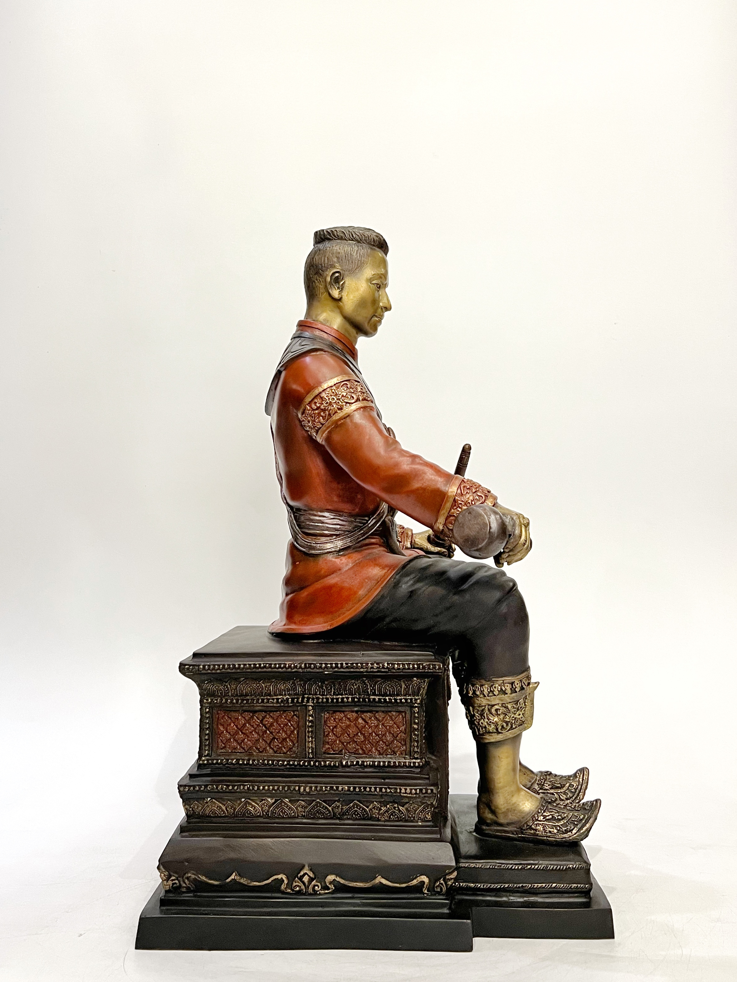 พระนเรศวรมหาราช นั่งบัลลังก์ หลั่งทักษิโณทก หน้าตัก 9 นิ้ว