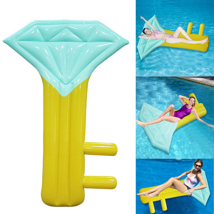 แพยางกุญแจเพชร Inflatable Diamond Key Float