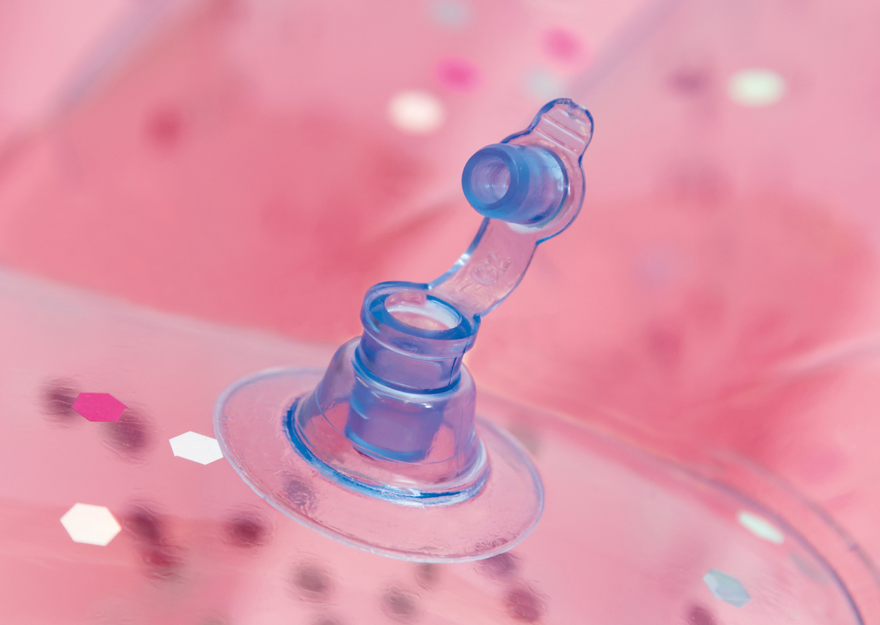 Intex แพหอยเชลล์ สีชมพูกากเพชรสะท้อนแสง Intex Pink Giltter Seashall Pool Float