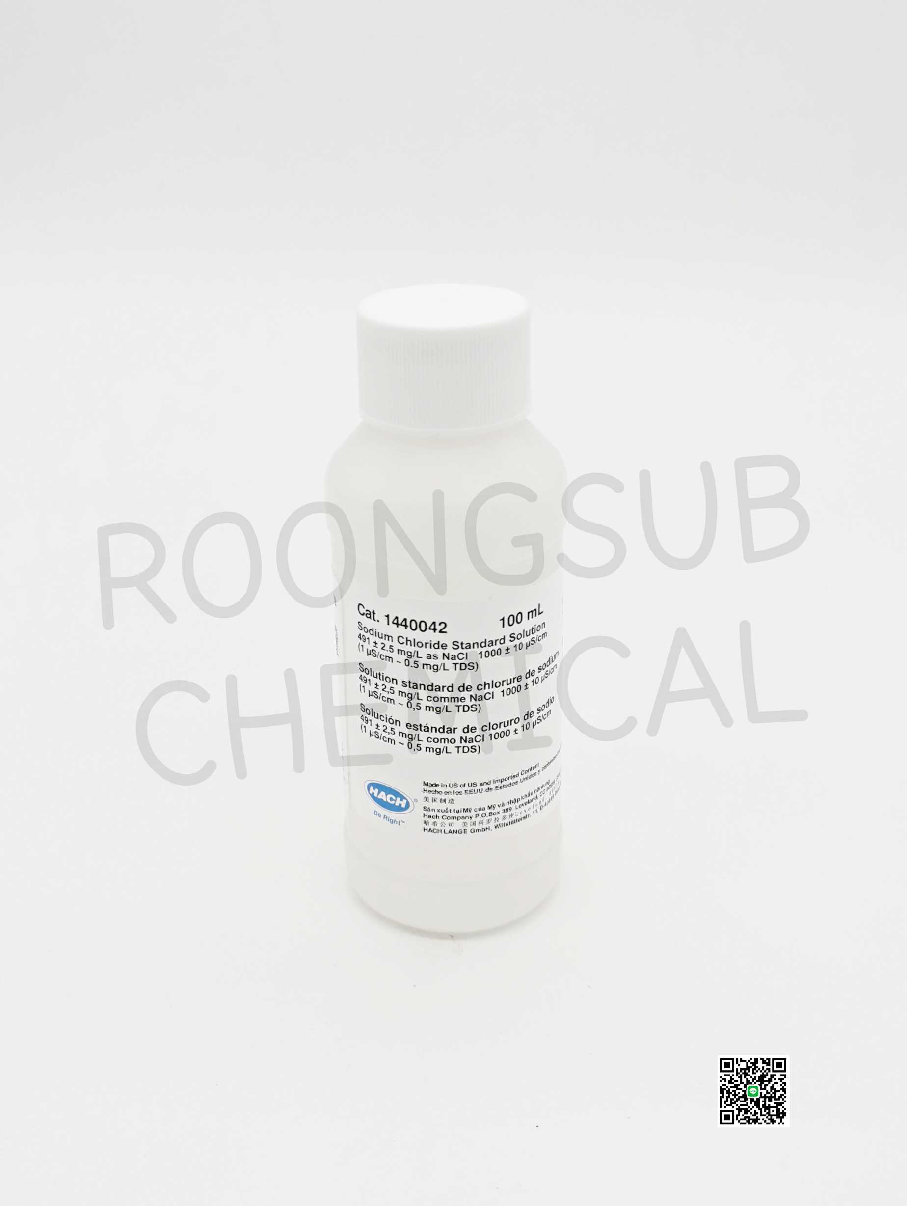 SODIUM CHLORIDE STD. 100 ML.