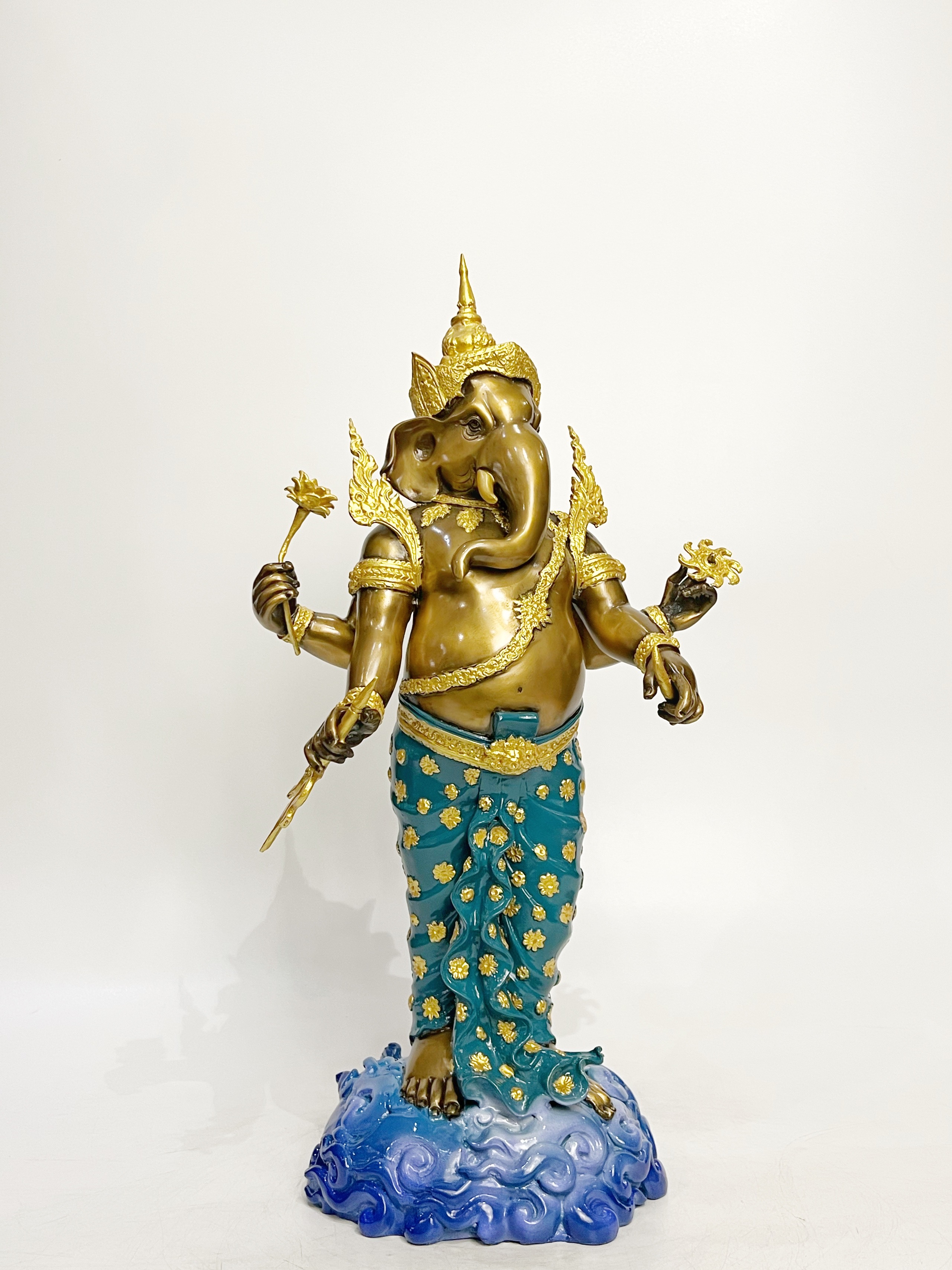 พระพิฆเนศ ปางเหนือเมฆ หน้าตัก 9 นิ้ว