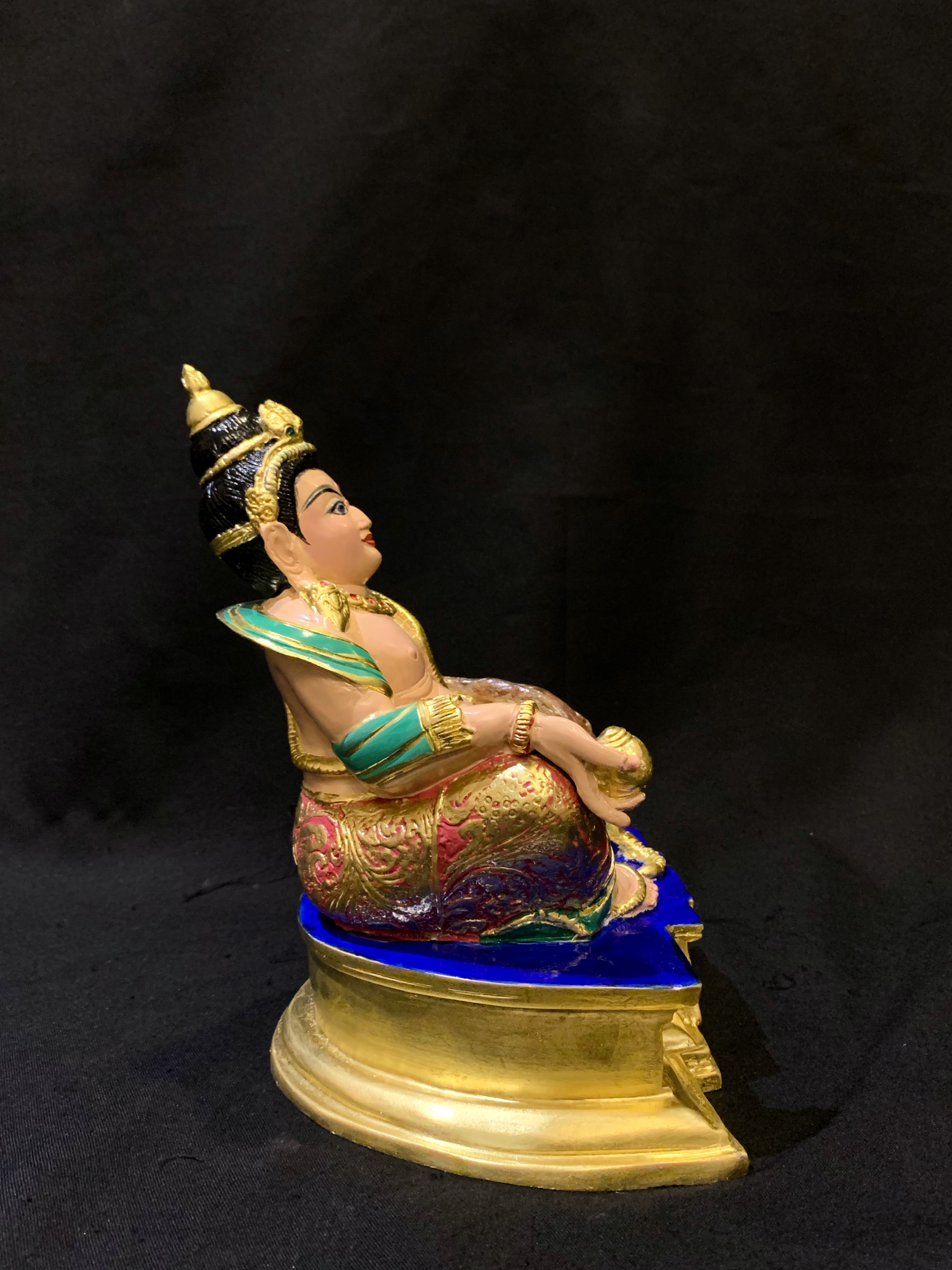 ท้าวกุเบร่า ท้าวกุเวร (เทพเจ้าแห่งโชคลาภ) หน้าตัก 5 นิ้ว