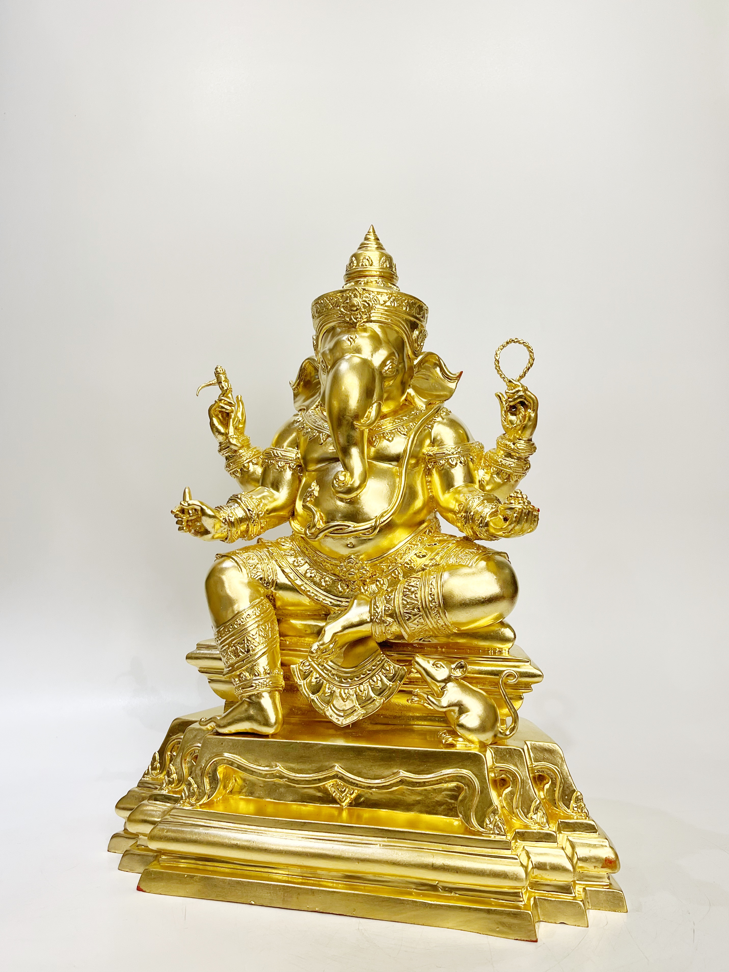 พระพิฆเนศ : พระสิทธิทากายะคณปติ หน้าตัก 9 นิ้ว (หมายเลข 39)