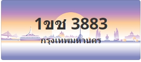 ป้ายประมูล 1ขช 3883