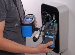 METREL MI 3155 EU เครื่องทดสอบความปลอดภัยของสถานีอัดประจุรถยนต์ไฟฟ้าแบบหัวจ่าย AC