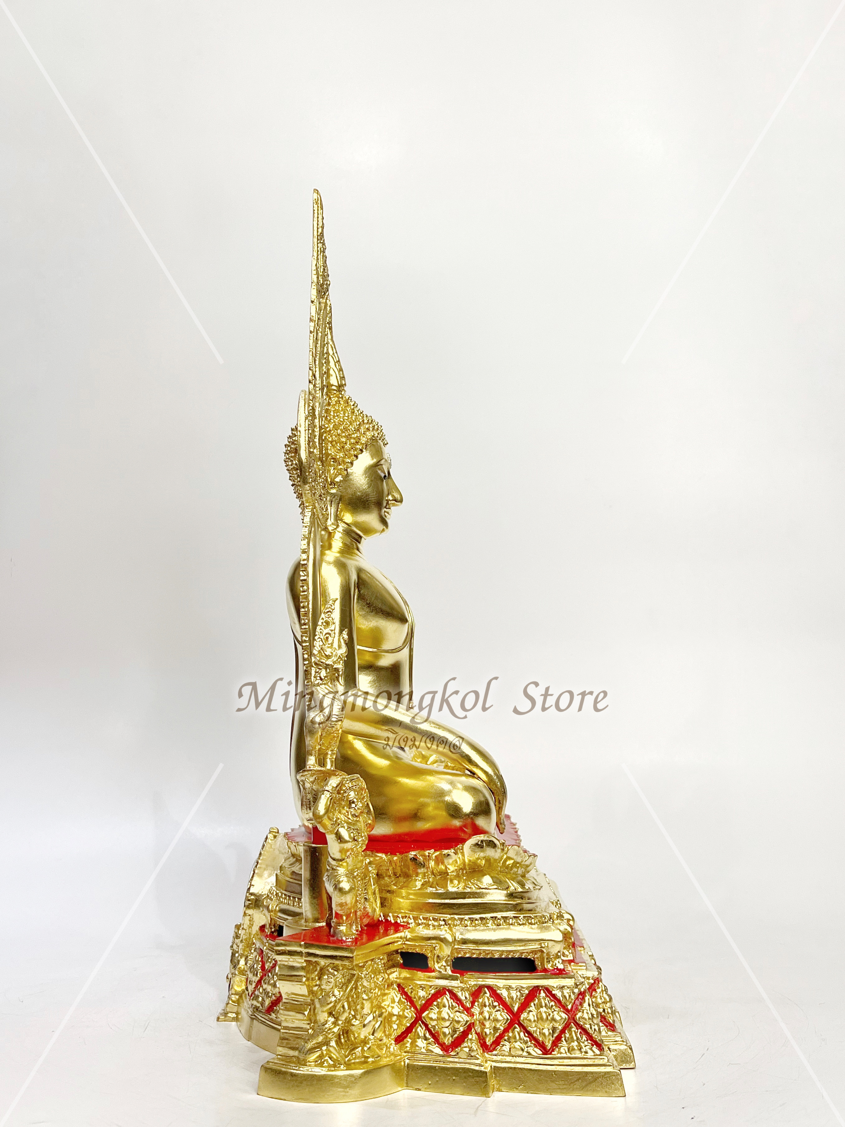 พระพระพุทธชินราชจำลอง รุ่น 666 ปี หน้าตัก 9.9 นิ้ว (หมายเลข 431)