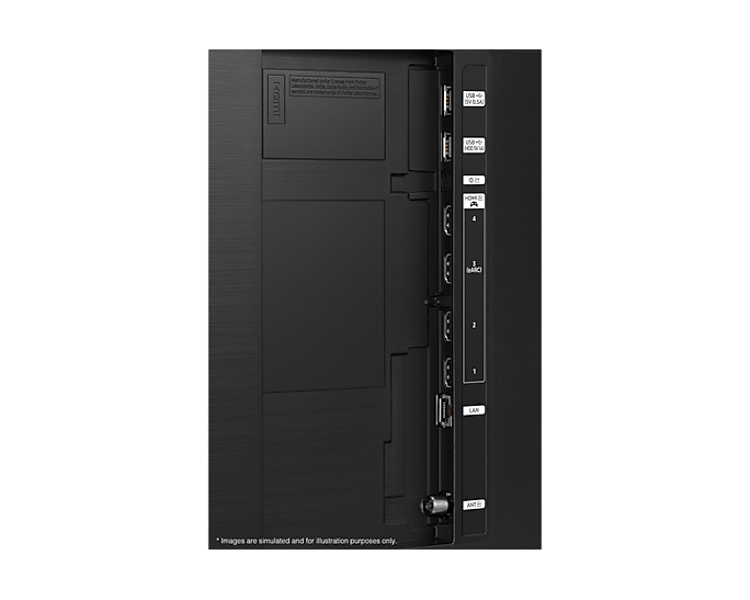 QA55QN87DAKXXT SAMSUNG 55 นิ้ว Neo QLED 4K Smart TV 2024 (One Remote) รุ่น QA55QN87DAKXXT