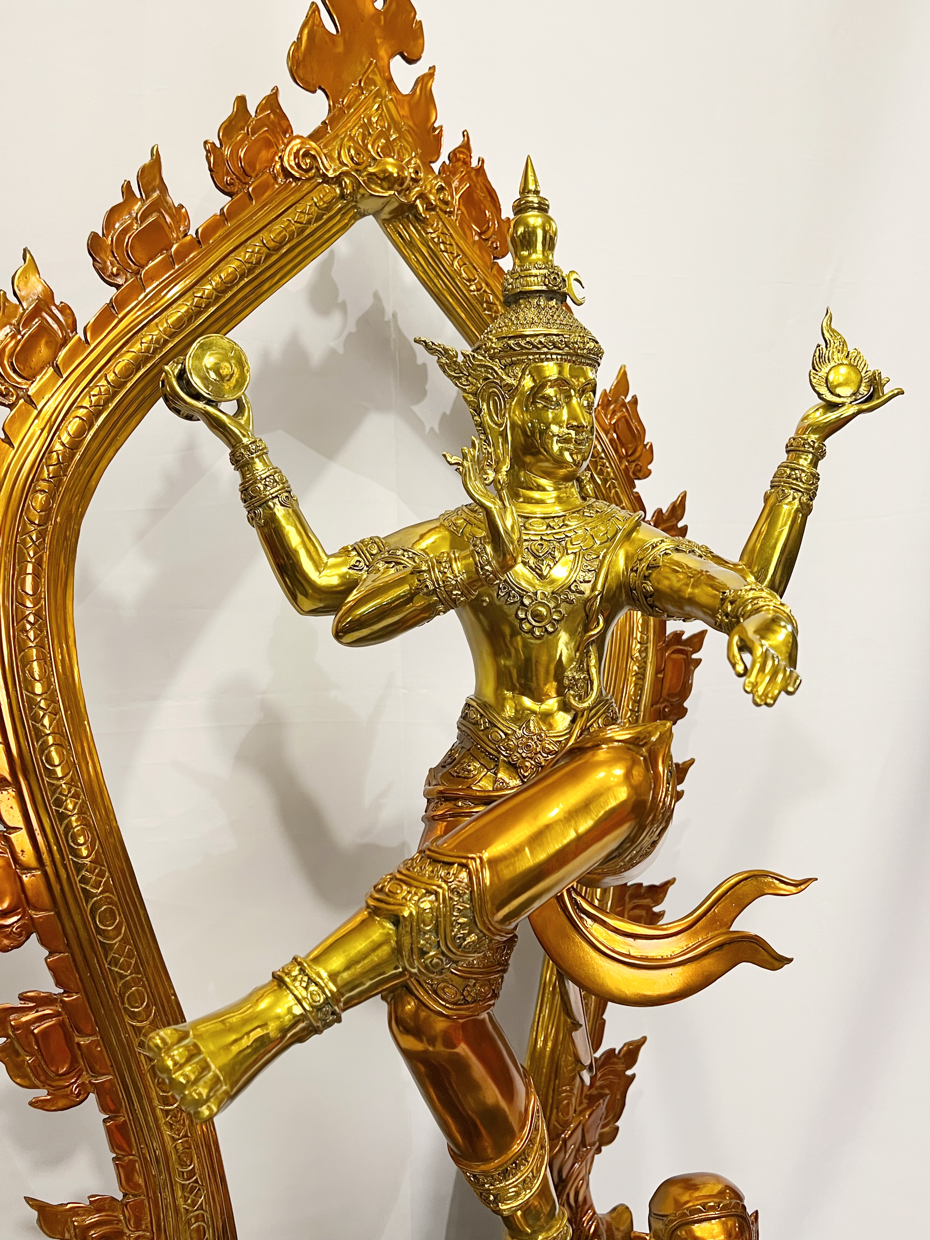 พระศิวะมหาเทพ ปางนาฏราชปราบมาร สูง 49 นิ้ว