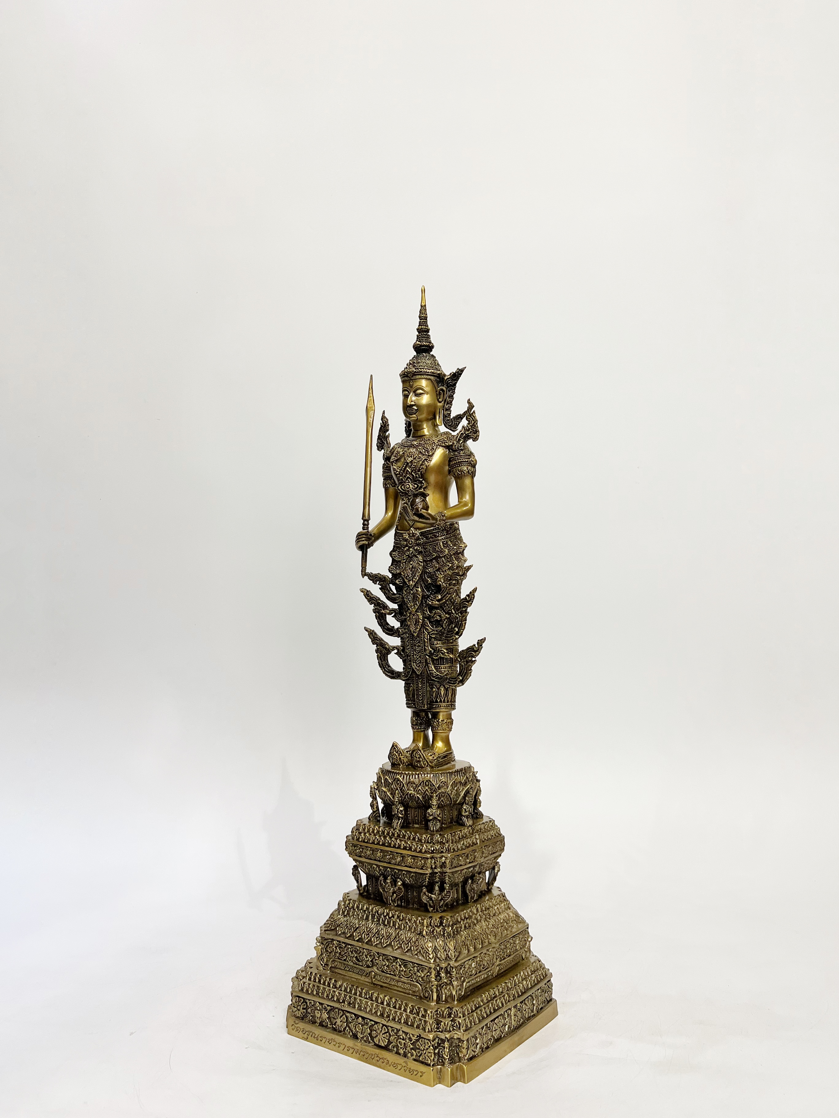 พระพุทธรูป พร้อม เทวรูป ทรงเครื่องจักพรรดิ์ หน้าตัก 5 นิ้ว (รวม 8 องค์)