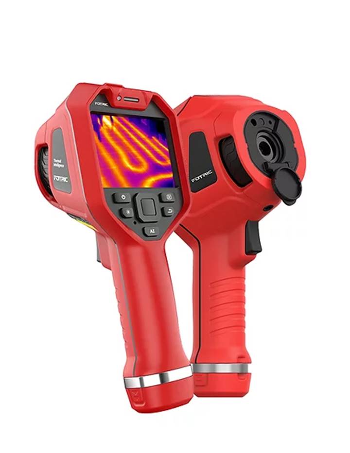 FOTRIC 323M_L25 กล้องถ่ายภาพความร้อน 264x198 pixels ย่านวัดอุณหภูมิ -20℃ to 120℃, 0℃ to 550℃, Frame rate 30 Hz