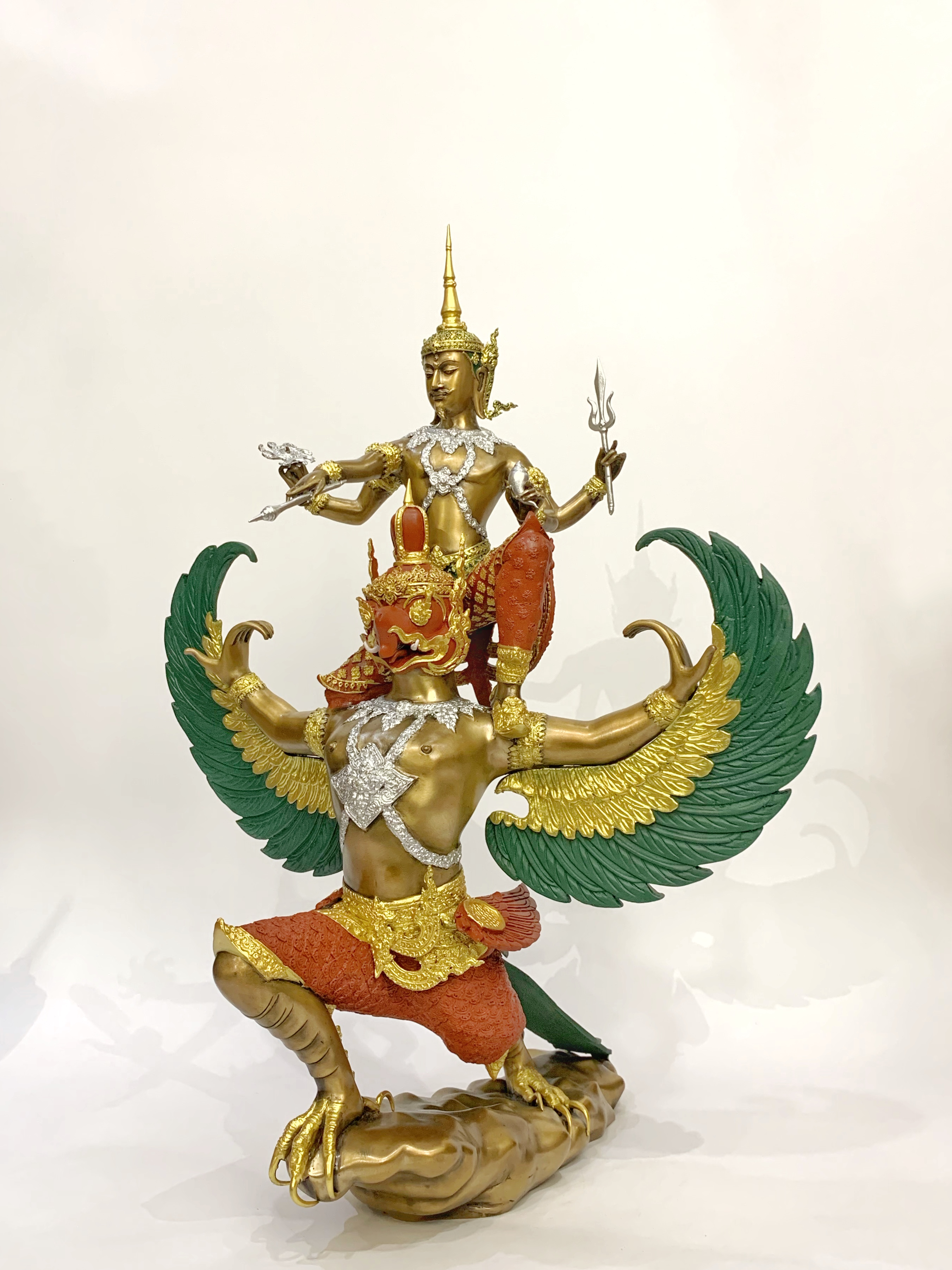 พระนารายณ์ทรงครุฑ หน้าตัก 9 นิ้ว