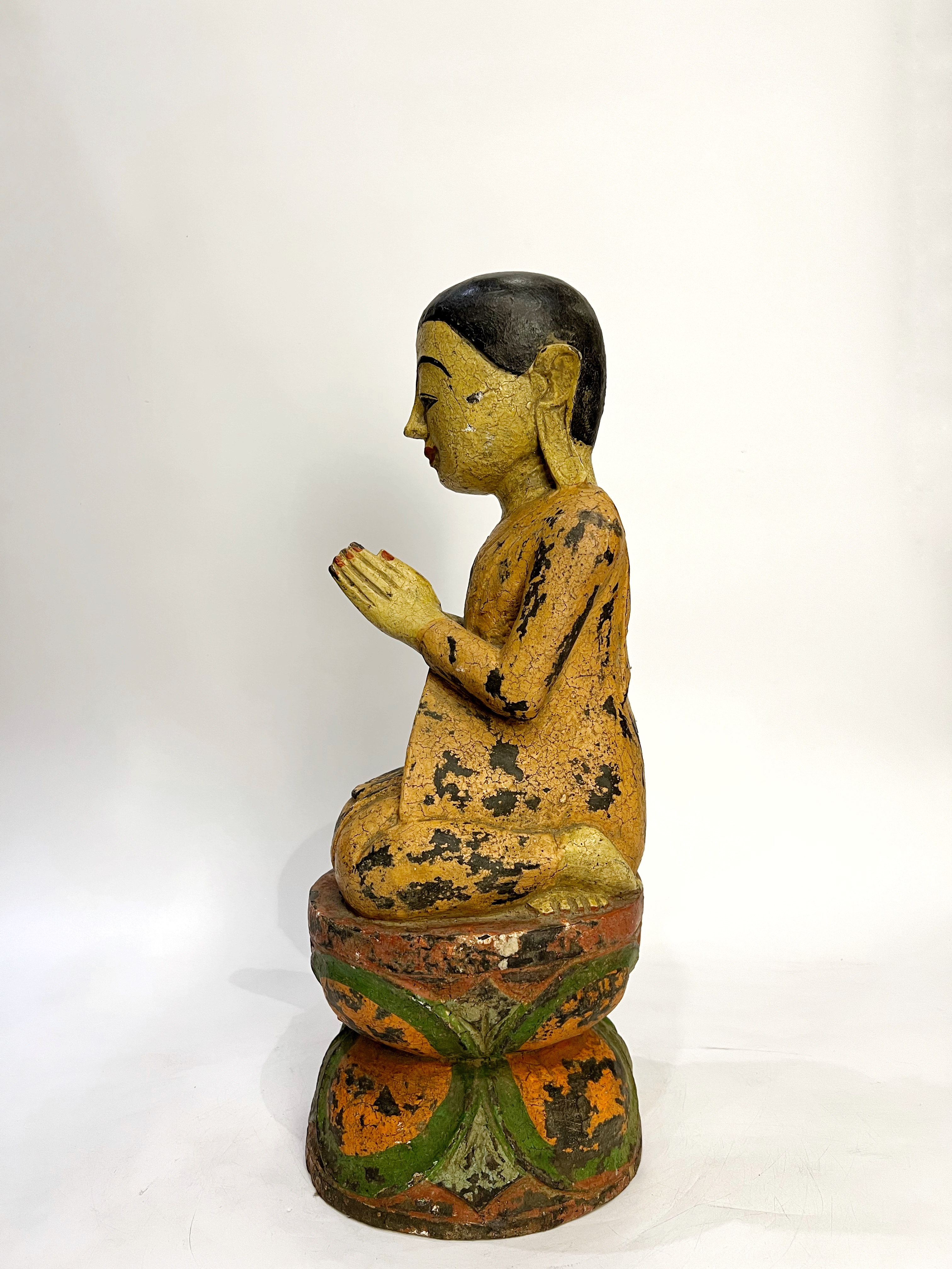 พระพม่า พระสงฆ์ พระภิกษุ พุทธศิลป์พม่า (ราคาต่อชุด)