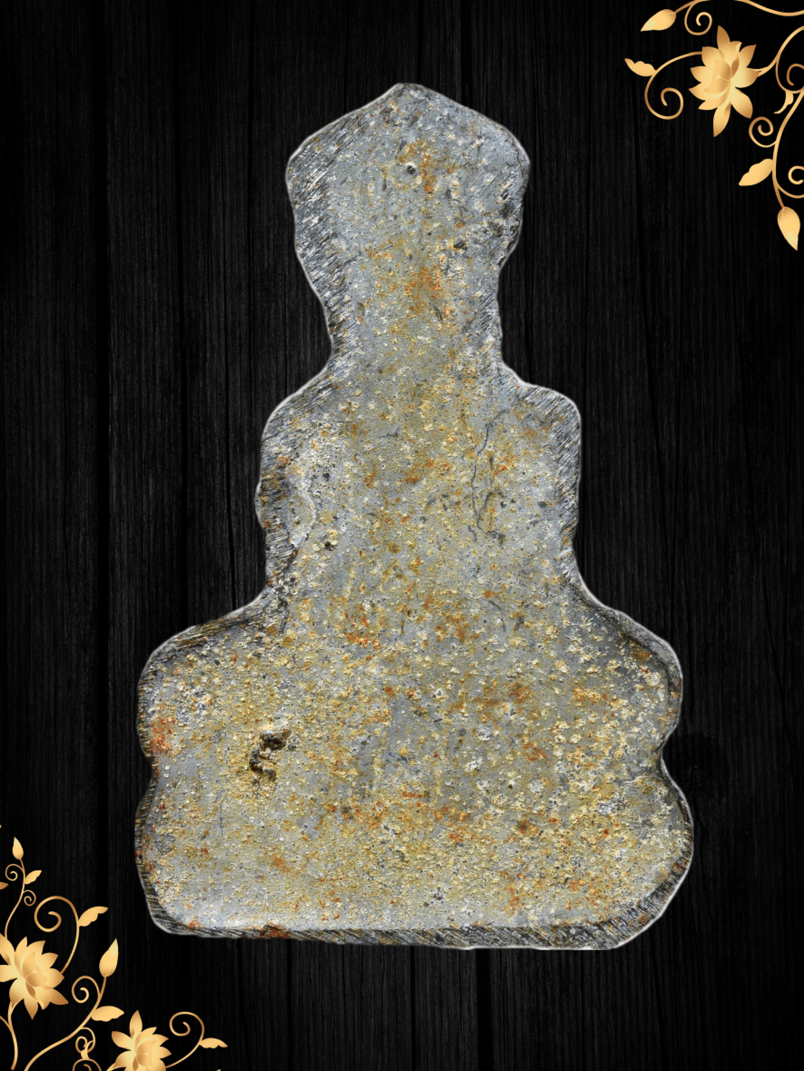 พระร่วงนั่งทรงเครื่อง ฐานบัว