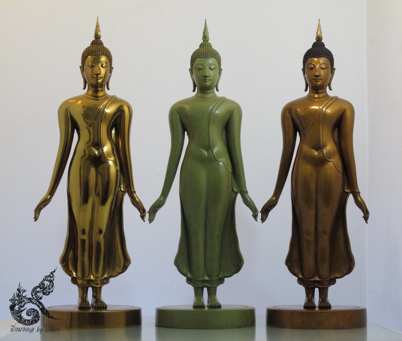 พระพุทธรูปโพธิทัศนา ปางเปิดโลก หน้าตัก 9 นิ้ว