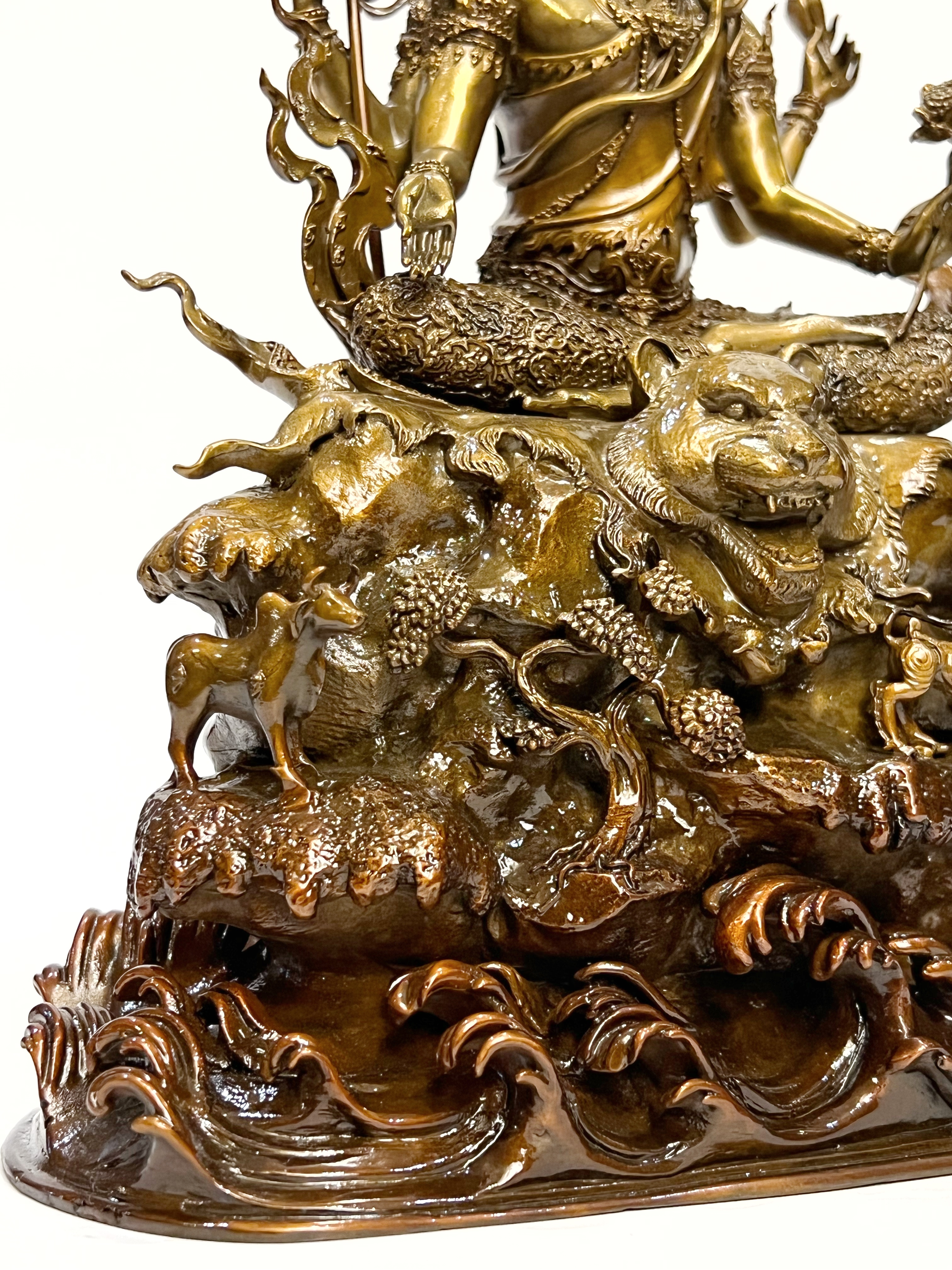 พระอิศวรมหาไกรลาสบรรพต ขนาดสูง 12 นิ้ว