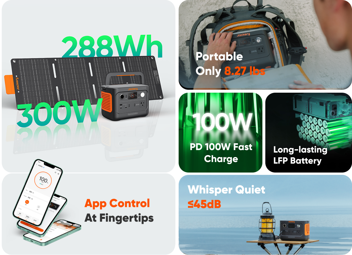 Jackery Explorer 300 Plus Portable Power Station