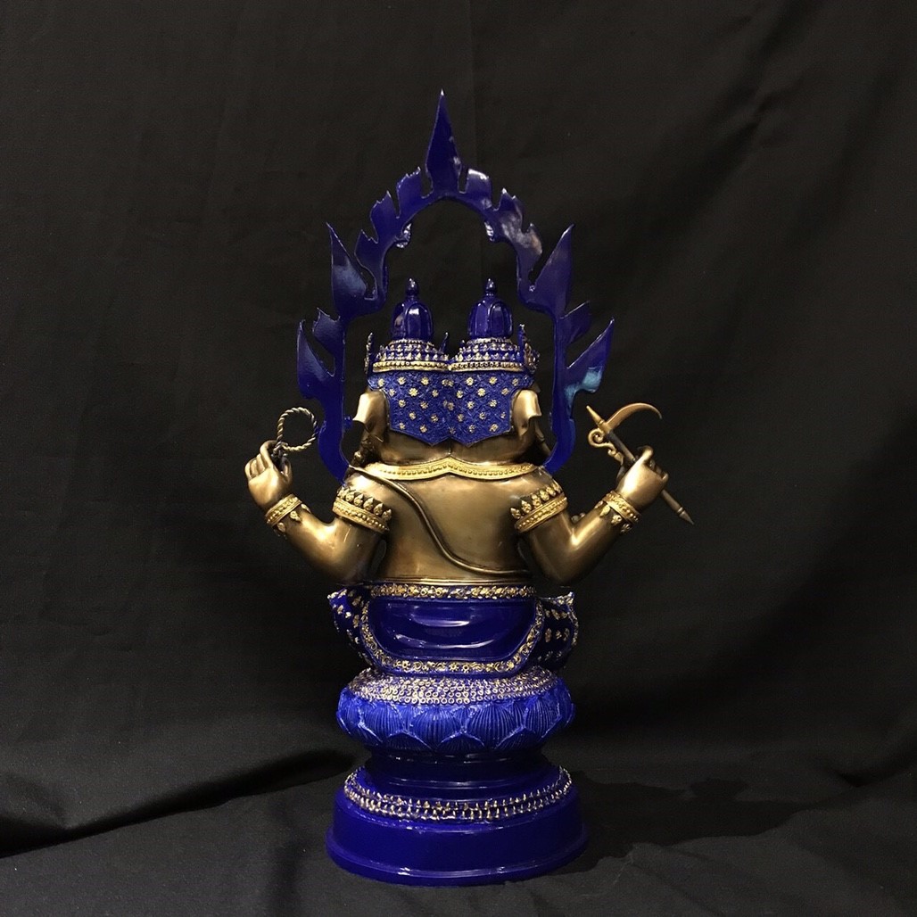 พระพิฆเนศ ปางทวิมุข หน้าตัก 9 นิ้ว