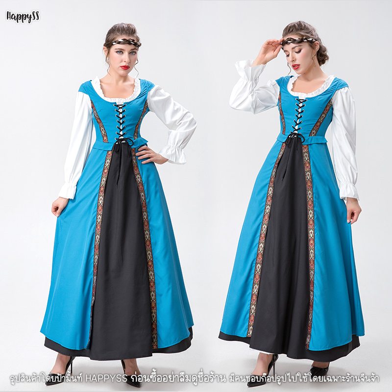 ชุดยุโรป ชุดย้อนยุค เทพนิยาย 5 สี
