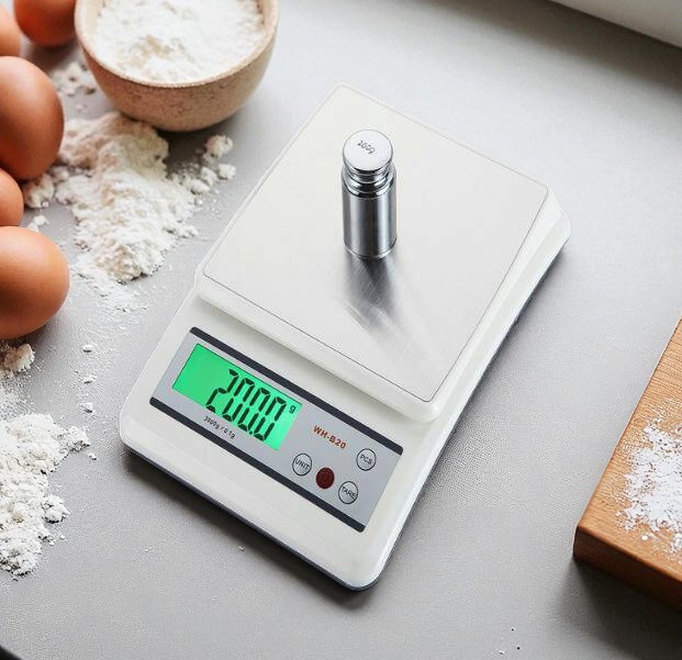 เครื่องชั่งในครัวเรือน 3000 g. ค่าละเอียด 0.1 g.