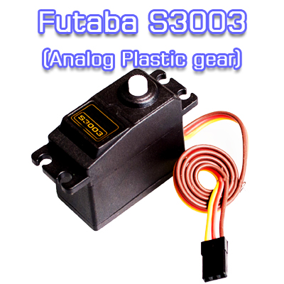 Futaba S3003 (Analog Plastic gear)