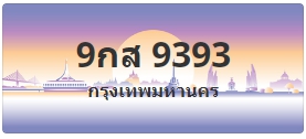 ป้ายประมูล 9กส 9393
