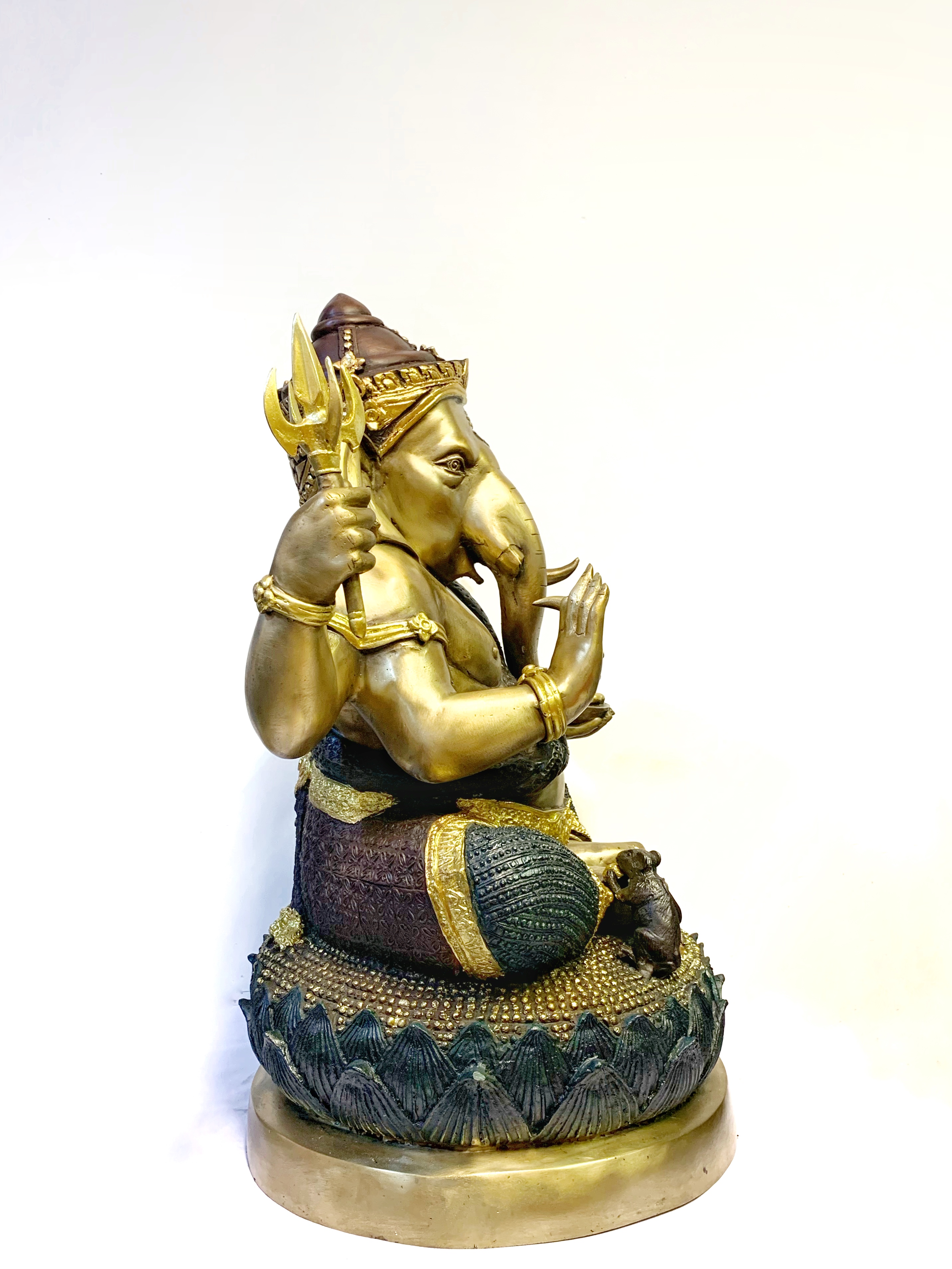 พระพิฆเนศ ปางเอกทันตะ หน้าตัก 16 นิ้ว (นั่งบัว)