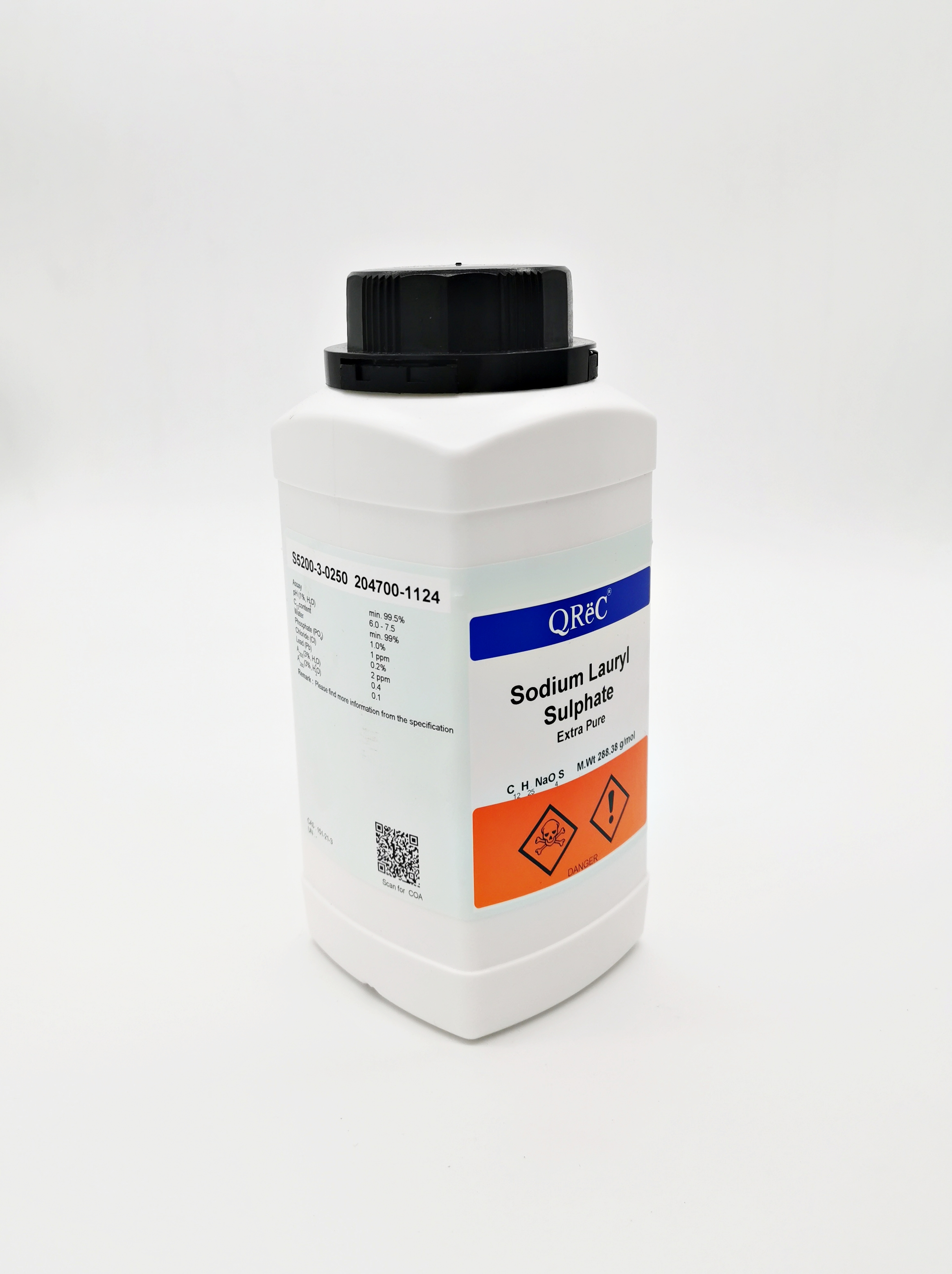 SODIUM LAURYL SULPHATE