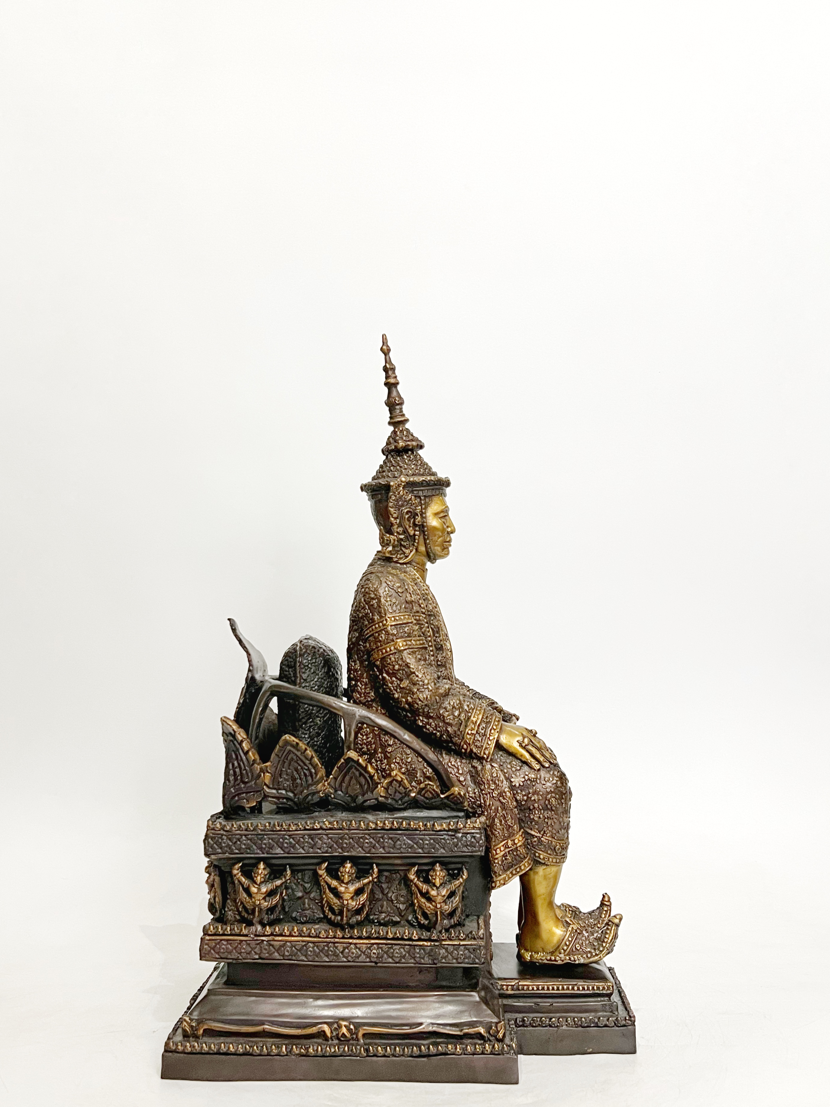 รัชกาลที่ 4 นั่งบัลลังก์ หน้าตัก 8 นิ้ว