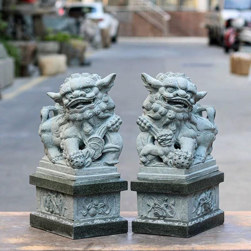 Pre-Order : สิงโต แต้จิ๋ว สูง 38 cm