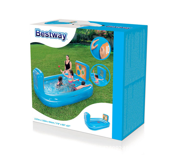 Bestway สระน้ำเป่าลม พร้อมกับเกมยิงลูกบอล Inflatable Bestway Pool with Play Ball