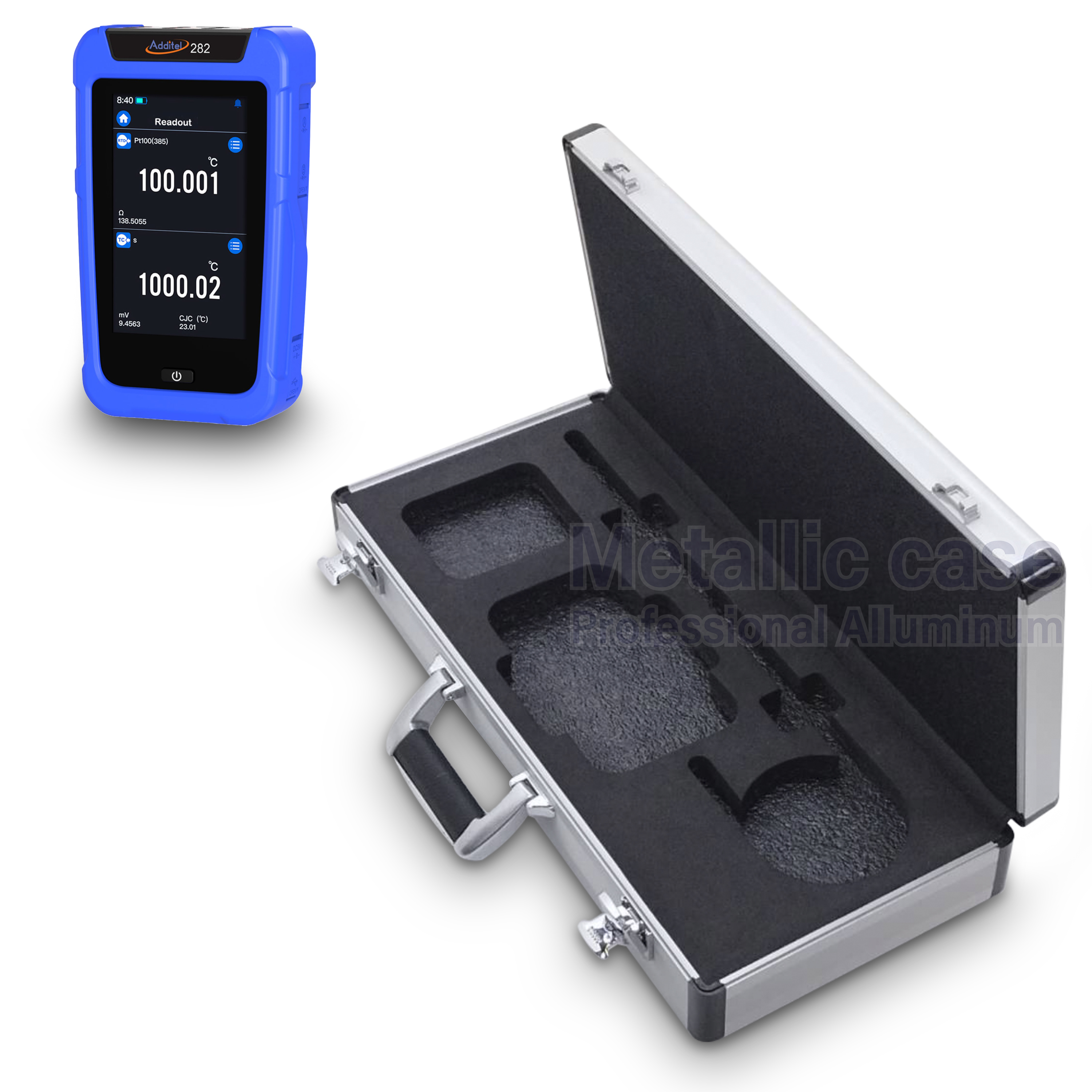 metalliccase8801-09-6605 / Addifel ADT 282 (52x24x1.5 T1C3H1K7P8)