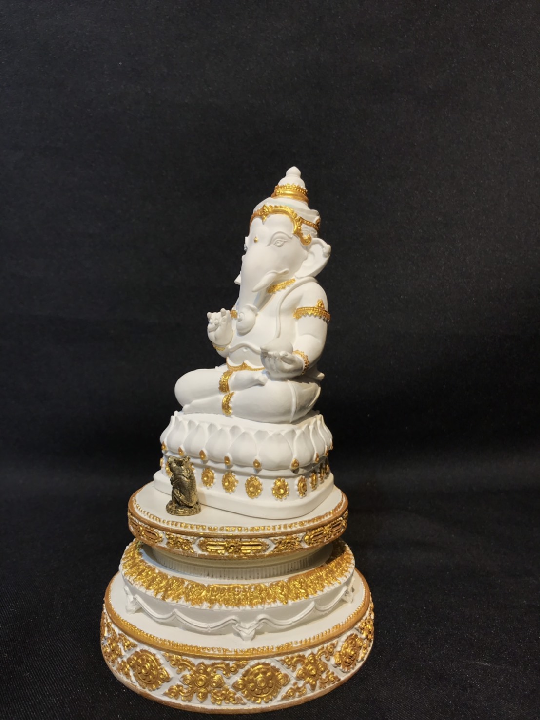 พระพิฆเนศ หน้าตัก 3 นิ้ว พร้อมฐาน