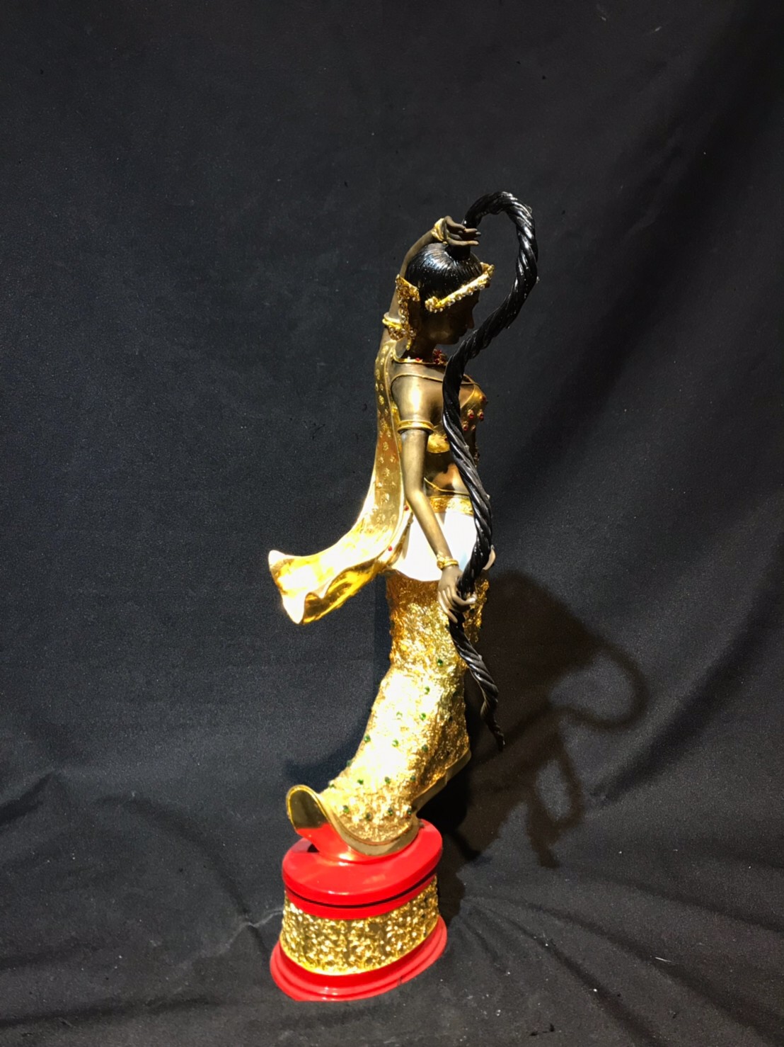 พระแม่ธรณีปราบมาร หน้าตัก 7 นิ้ว