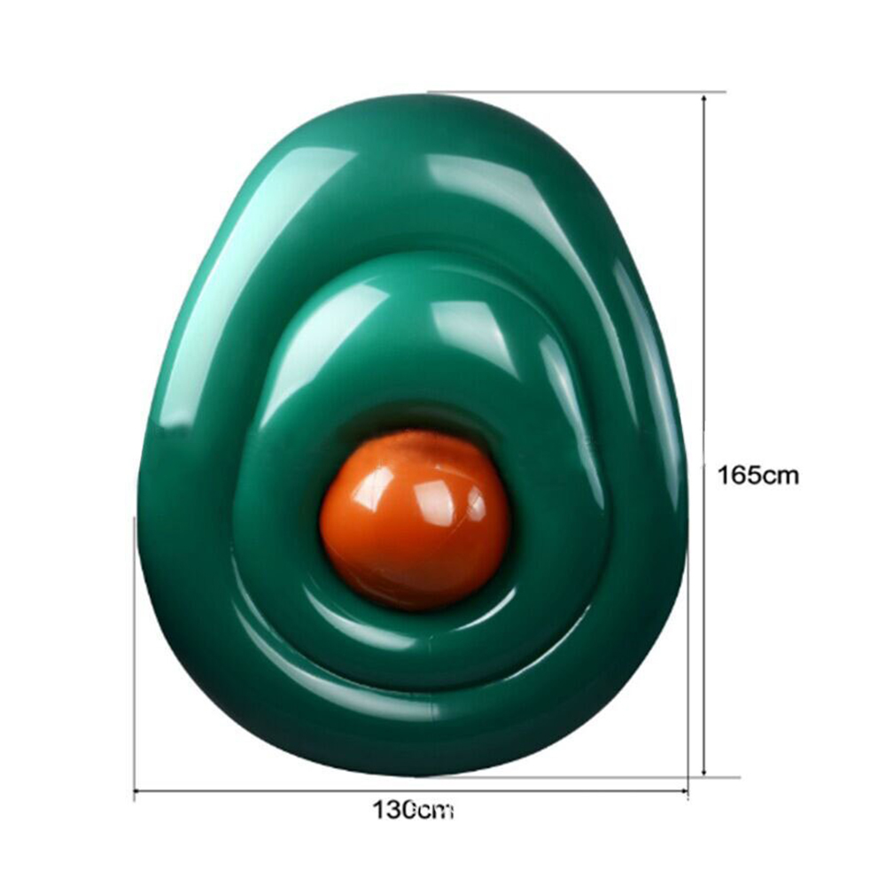 แพยางอะโวคาโด สีเขียว Inflatable Avocado Pool 160x125 cm Float By Float Me Summer