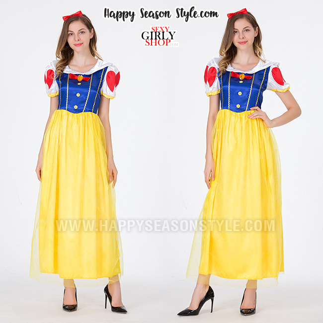 ชุดสโนว์ไวท์ Snow white เดรสยาว