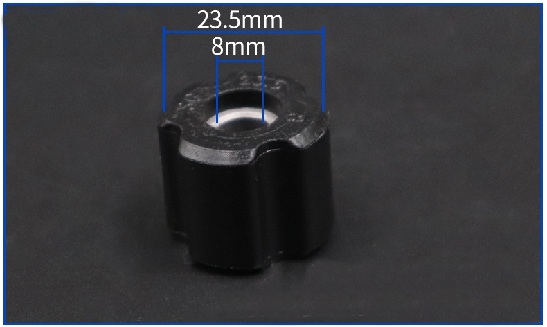 บูทแกนเพลา บูชยางเครื่องตัดหญ้า บูชกระบอกก้านเครื่องตัดหญ้า (ก้านหนา 1.5 มิล)