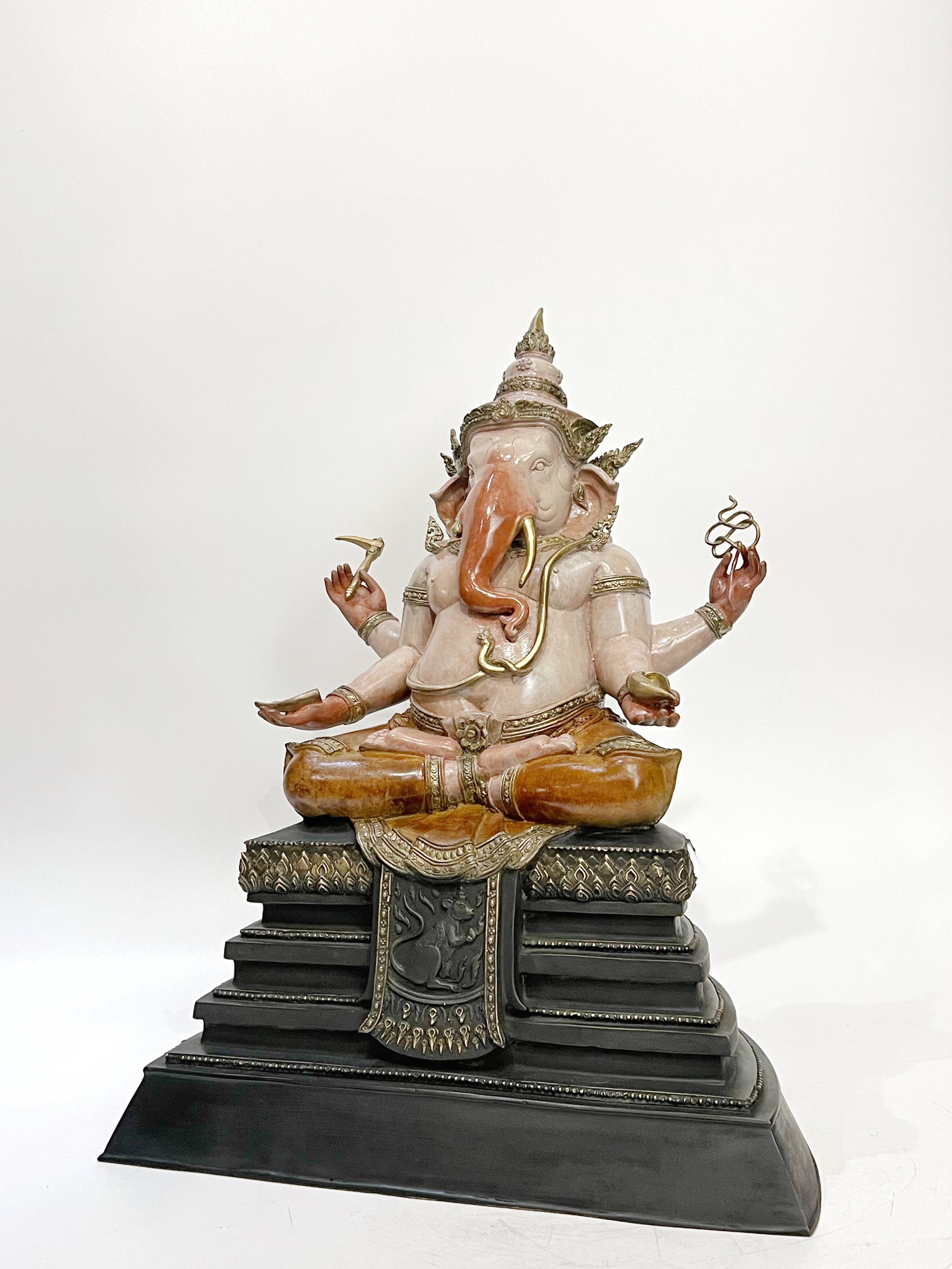 พระพิฆเนศ หน้าตัก 9 นิ้ว (เททองนำฤกษ์)