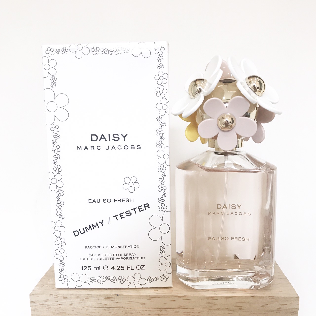 น้ำหอม(กล่องTester) Marc Jacobs Daisy Eau So Fresh EDT 125ml ของแท้ 100%✅