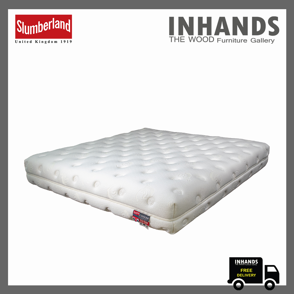 ที่นอน Slumberland รุ่น Cavarier แถมฟรีหมอนหนุนสลัมเบอร์แลนด์ Pocketed Spring 1500