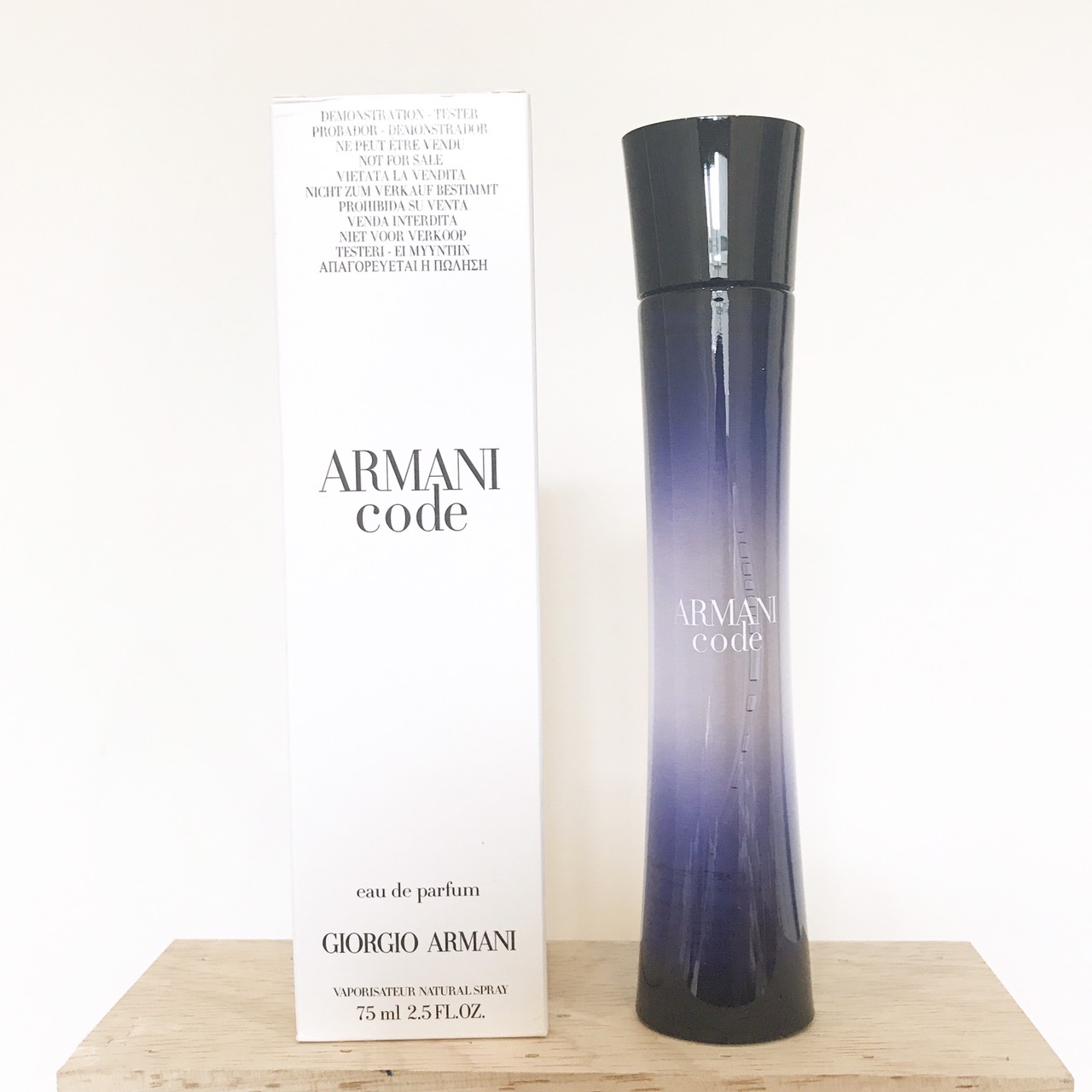 น้ำหอม (กล่องTester) Giorgio Armani Code EDP 75ml ของแท้ 100%✅