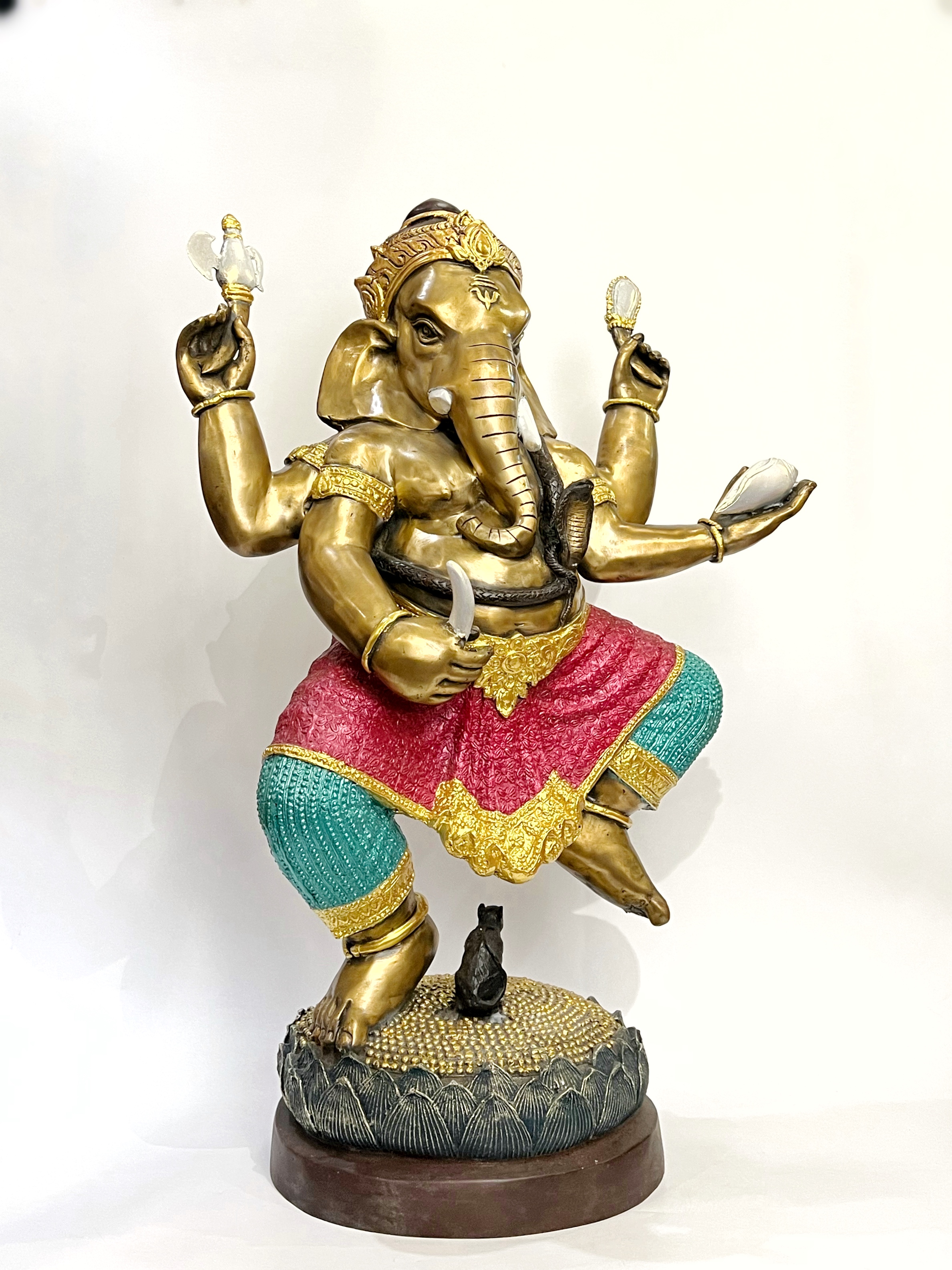 พระพิฆเนศ ปางลีลา หน้าตัก 16 นิ้ว