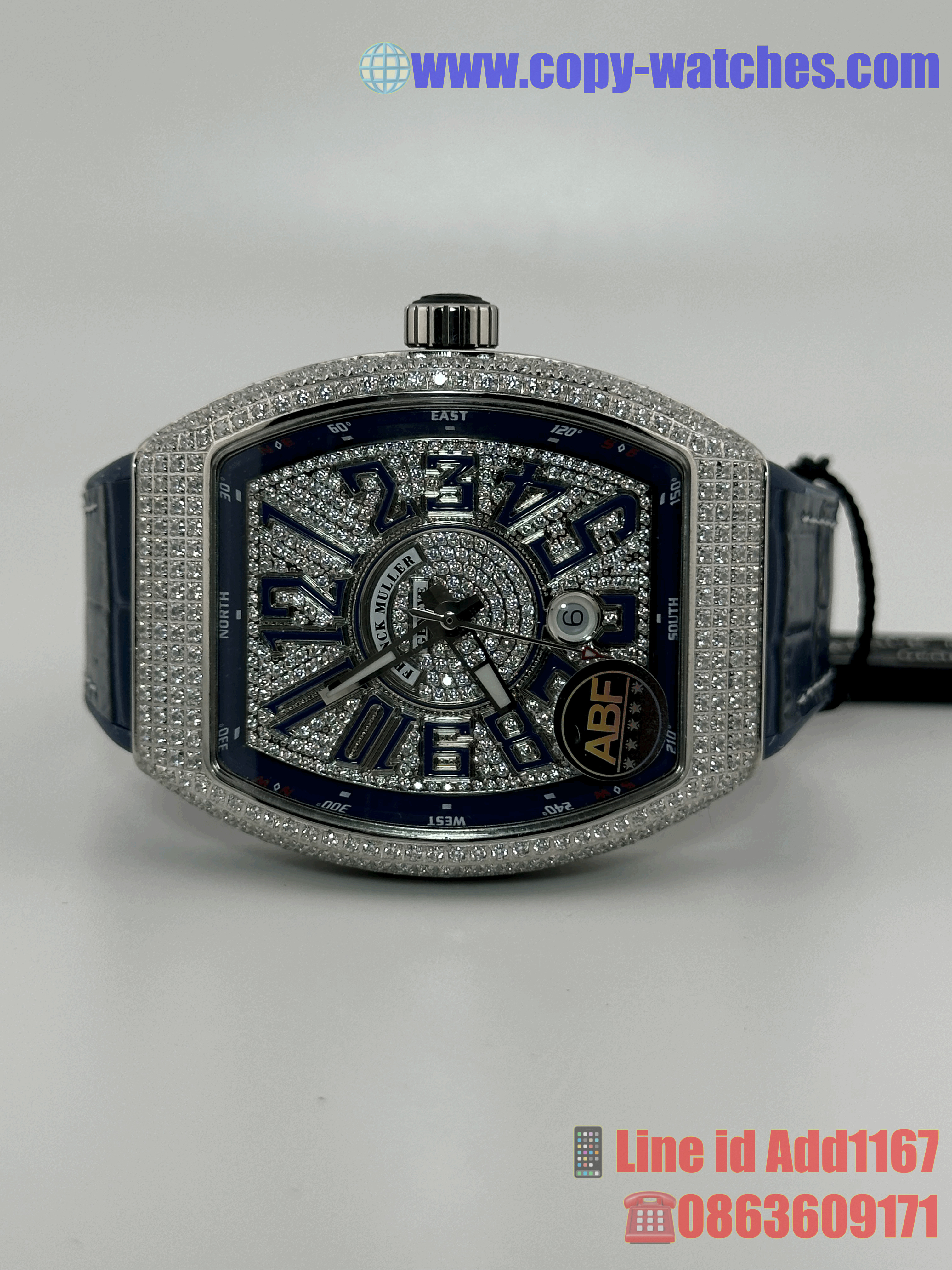Franck Muller Vanguard 5 CT Diamond (Swiss ABF)