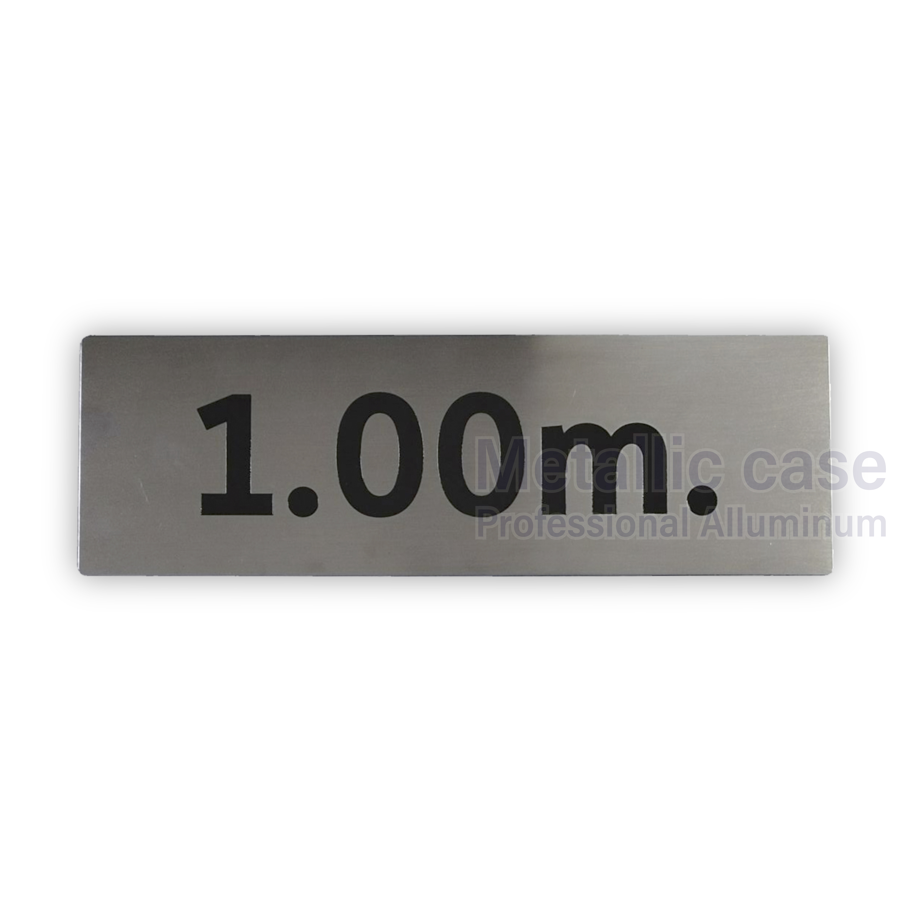 metalliccase 2-1011-AAA-6607 / ป้ายสระว่ายน้ำ 1.0m(20x6.5x0.1cm)